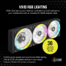 Hydro X Series XD7 RGB Pump/Reservoir Combo — Black