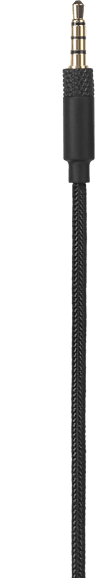 VIRTUOSO PRO 3.5mm cable with Boom Mic V2, Black