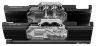 Hydro X Series XT Hardline 12mm Multicard Kit