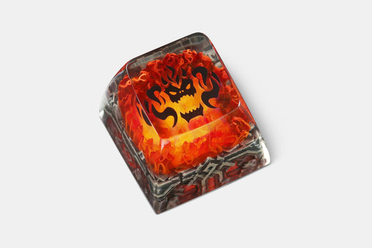 Drop + The Lord of the Rings™ Twin Flames Artisan Keycap - Flame of Udun