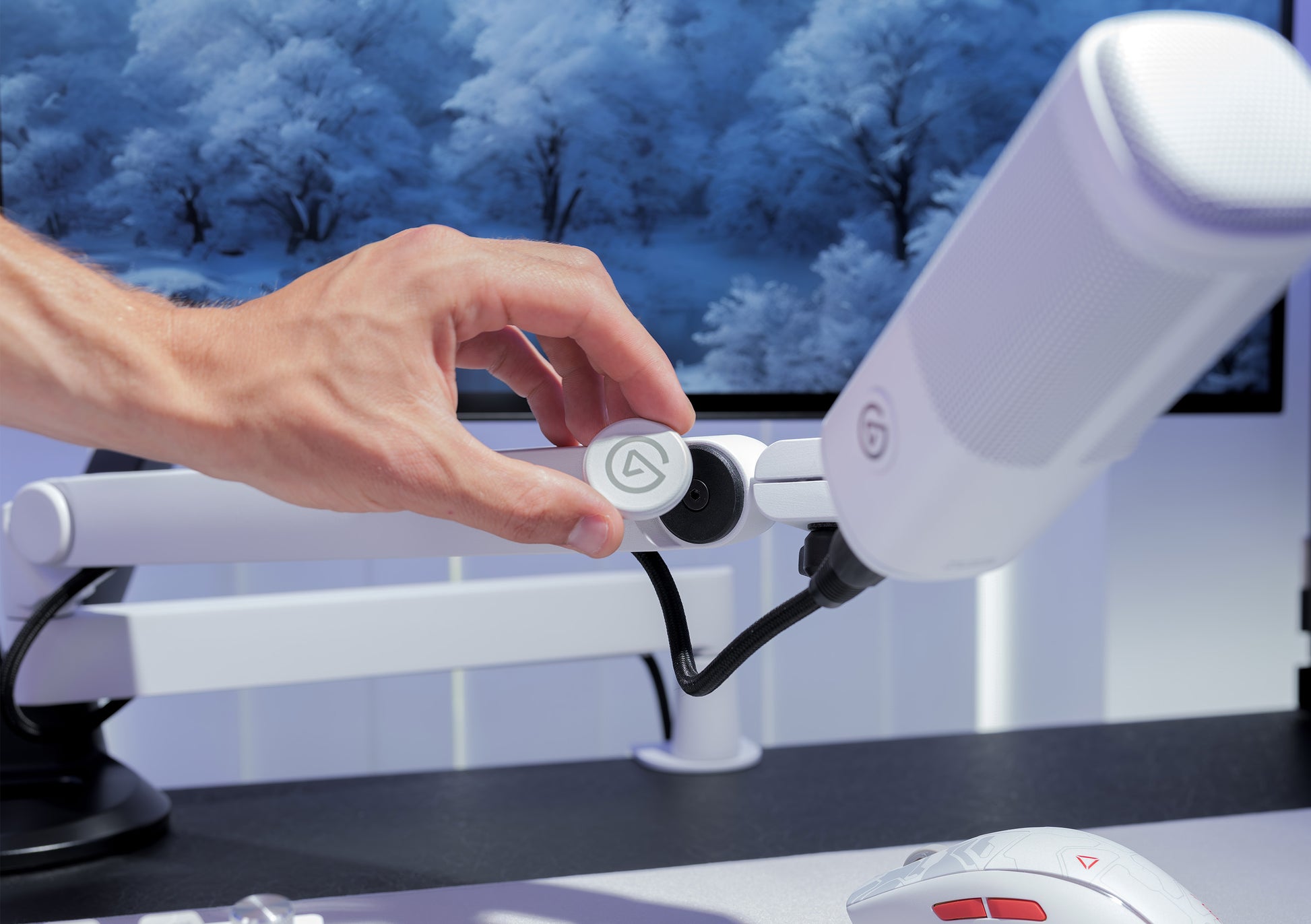 Wave Mic Arm Pro - White
