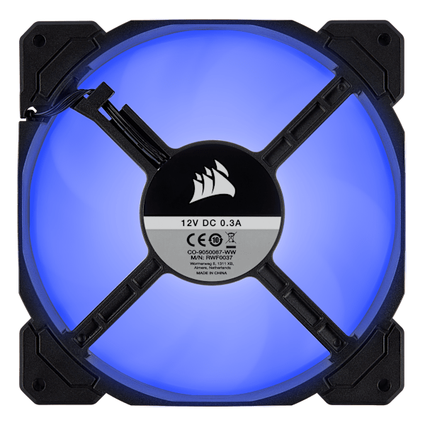 Air Series™ AF140 LED (2018) Blue 140mm Fan Dual Pack (Refurbished)