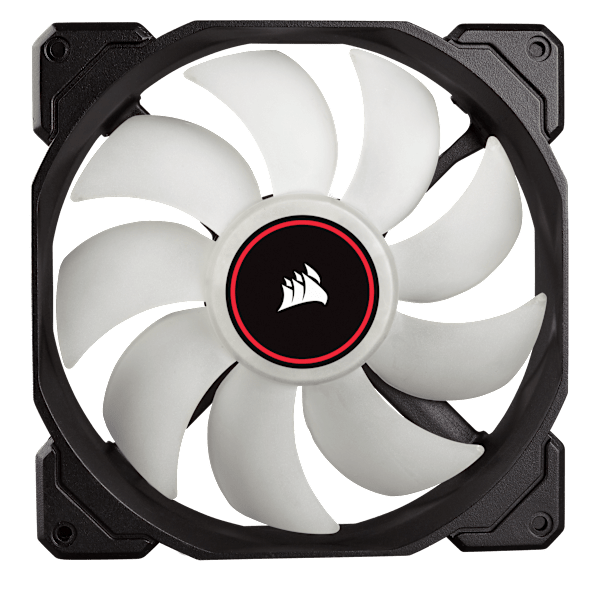 Air Series™ AF140 LED (2018) Red 140mm Fan Dual Pack (Refurbished)