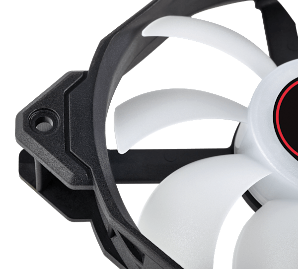 Air Series™ AF140 LED (2018) Red 140mm Fan Dual Pack (Refurbished)