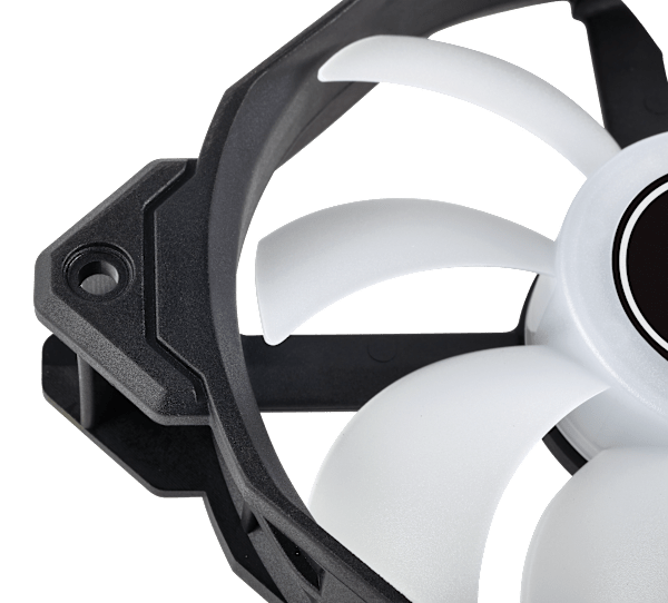 Air Series™ AF140 LED (2018) White 140mm Fan Dual Pack (Refurbished)