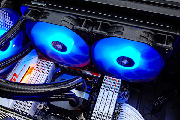Air Series™ AF140 LED (2018) Blue 140mm Fan Dual Pack (Refurbished)