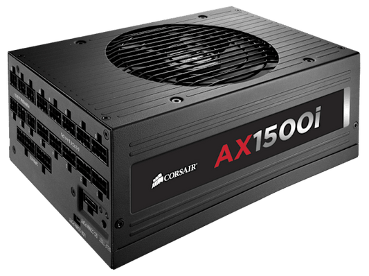 AX1500i Digital ATX Power Supply — 1500 Watt Fully-Modular PSU (NA) (Refurbished)