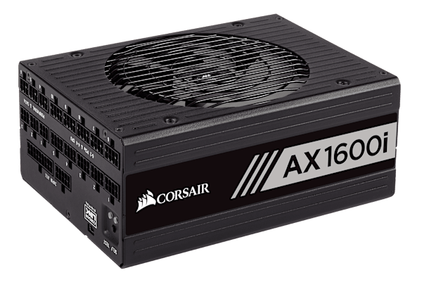 AX1600i Digital ATX Power Supply — 1600 Watt Fully-Modular PSU (Refurbished)