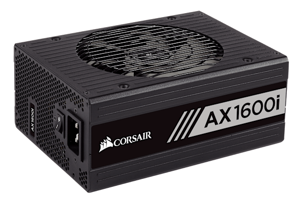 AX1600i Digital ATX Power Supply — 1600 Watt Fully-Modular PSU (Refurbished)