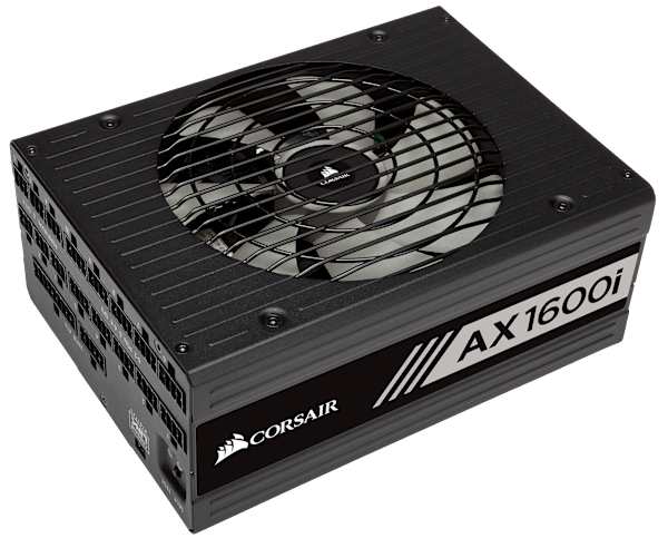 AX1600i Digital ATX Power Supply — 1600 Watt Fully-Modular PSU (Refurbished)