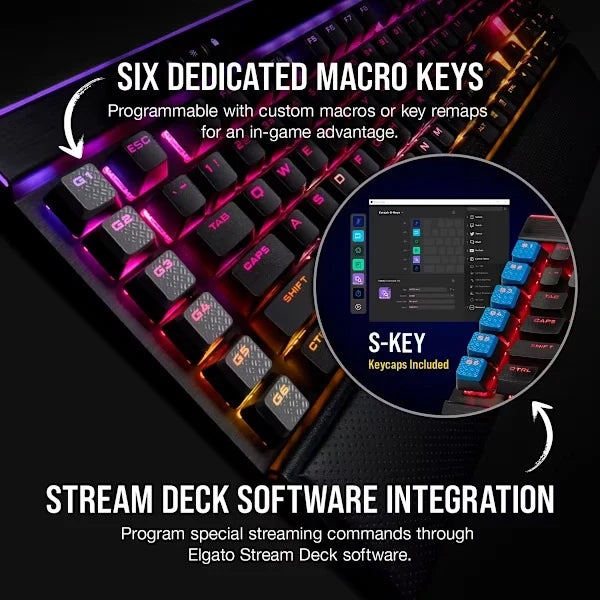 HS70 PRO WIRELESS Headset + SCIMITAR ELITE Mouse + K95 PLATINUM XT Keyboard Bundle