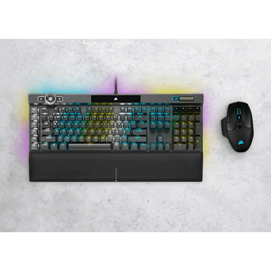 K100 OPX Keyboard + DARK CORE PRO Mouse Bundle