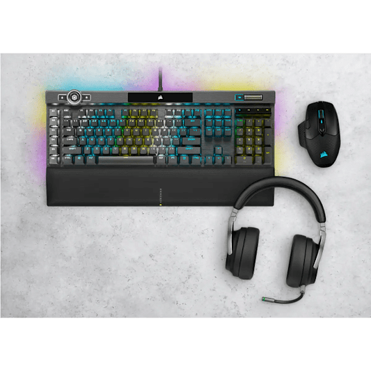 VIRTUOSO Headset + DARK CORE PRO Mouse + K100 Keyboard Bundle