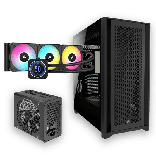 5000D Airflow Case with Power Supply and AIO Cooler Bundle Deal