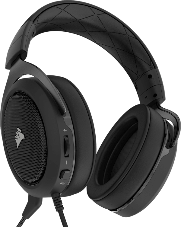 HS50 Stereo Gaming Headset — Carbon