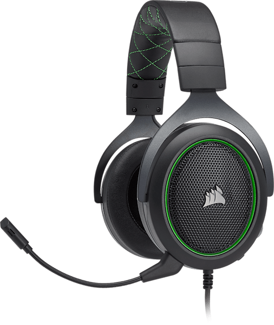 HS50 Stereo Gaming Headset — Green
