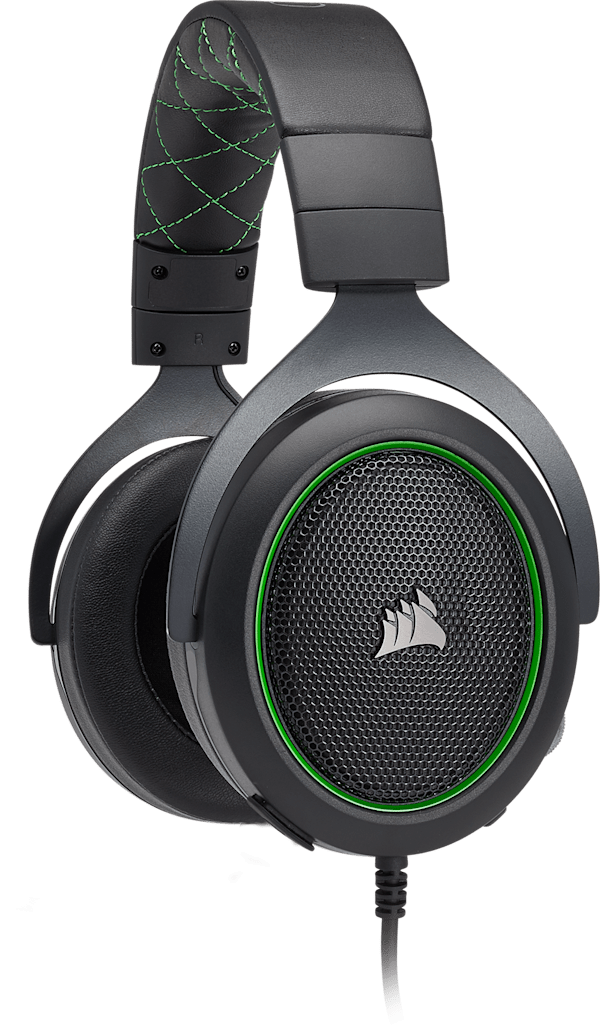 HS50 Stereo Gaming Headset — Green