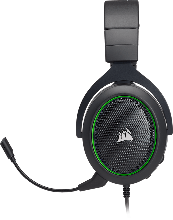 HS50 Stereo Gaming Headset — Green