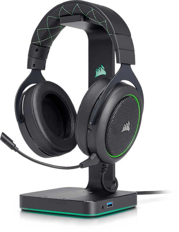 HS50 Stereo Gaming Headset — Green