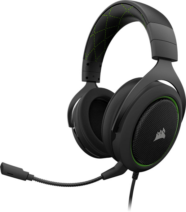 HS50 Stereo Gaming Headset — Green