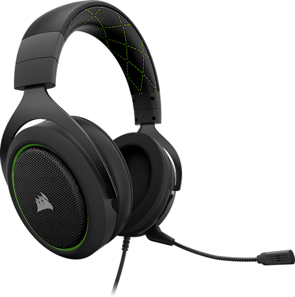 HS50 Stereo Gaming Headset — Green