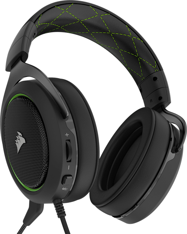 HS50 Stereo Gaming Headset — Green