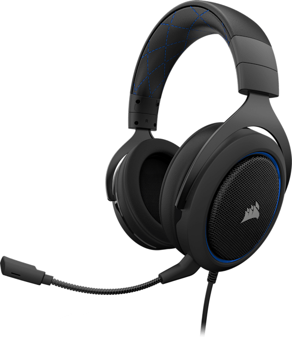 HS50 Stereo Gaming Headset — Blue