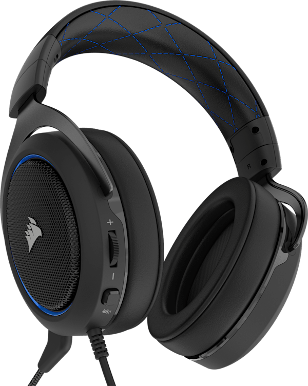 HS50 Stereo Gaming Headset — Blue