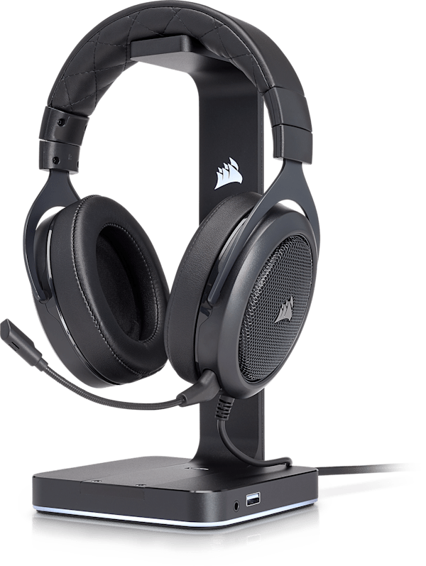 HS60 SURROUND Gaming Headset — Carbon (Refurbished)