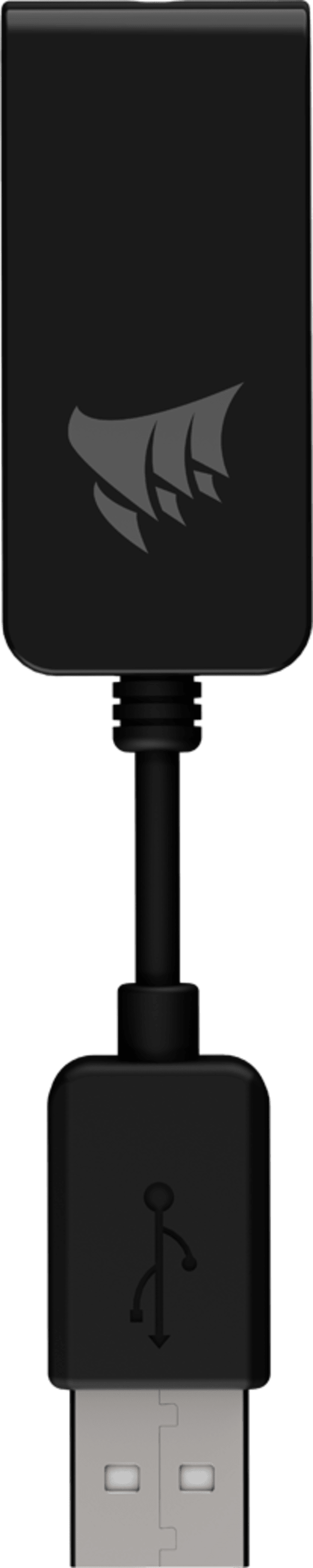 HS60 SURROUND Gaming Headset — Carbon (Refurbished)