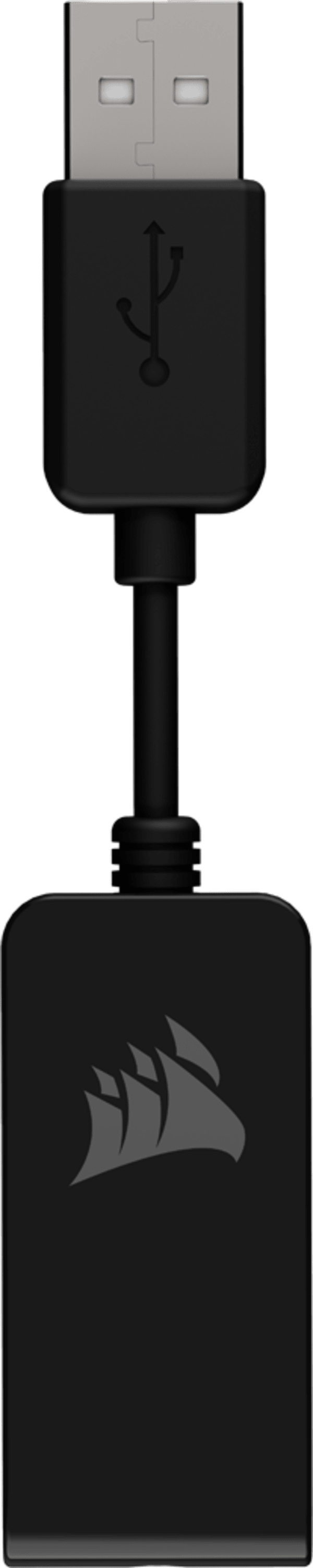 HS60 SURROUND Gaming Headset — Carbon