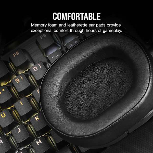 HS55 STEREO Wired Gaming Headset — Carbon (Revival Series)