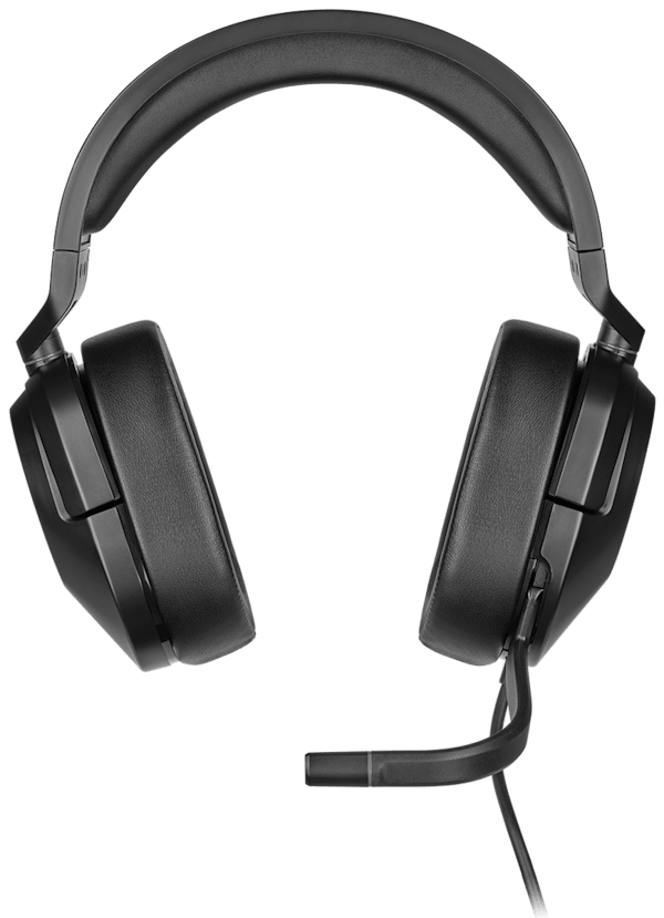 HS55 STEREO Wired Gaming Headset — Carbon (Revival Series)