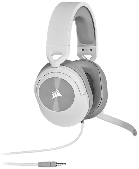 HS55 STEREO Wired Gaming Headset — White