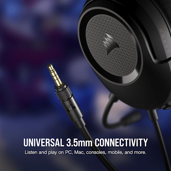 HS35 v2 Multiplatform Gaming Headset — Carbon (Revival Series)