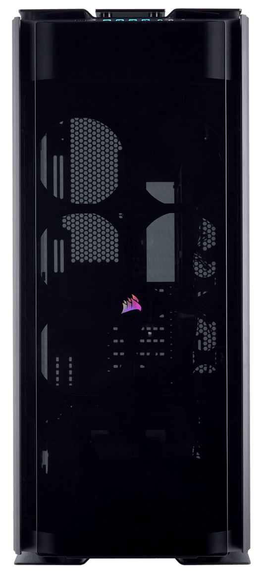 Obsidian 1000D Front Panel, Tempered Glass