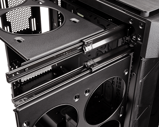 Obsidian 1000D Fan Tray Rail Assembly