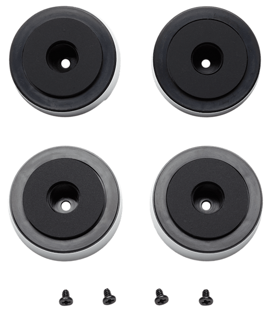 Carbide 275R Case Feet, Silver