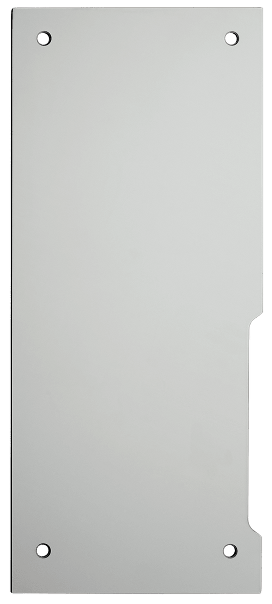 Crystal 570X Top Tempered Glass panel, Mirror Black