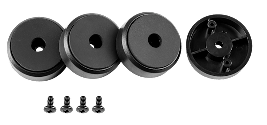 Crystal 280X Case Feet, Black