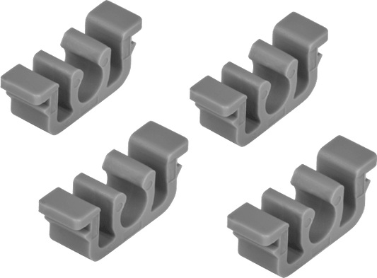 iCUE 4000X/4000D/4000D Airflow Front Bezel Mounting Snaps, Gray