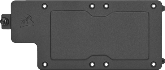 iCUE 4000X/4000D/4000D Airflow Motherboard Accessory Tray, Black