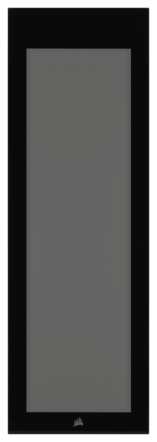 iCUE 7000X Front Tempered Glass Panel, Black