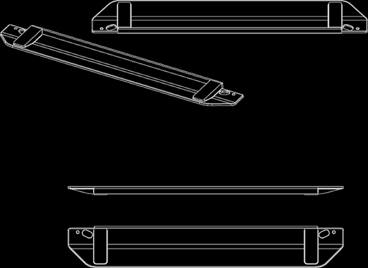 iCUE 5000T Case Feet, White