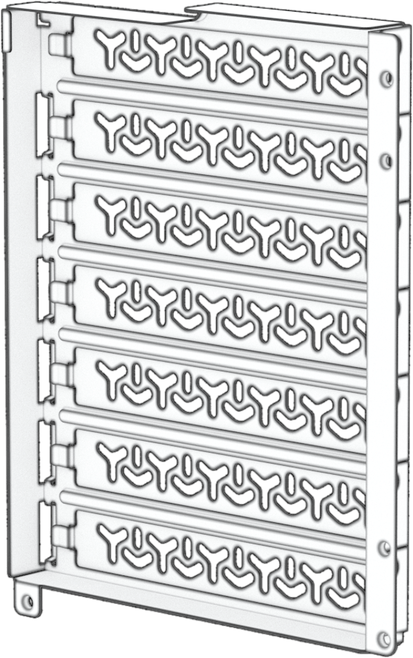 3500X PCI Plate, Black