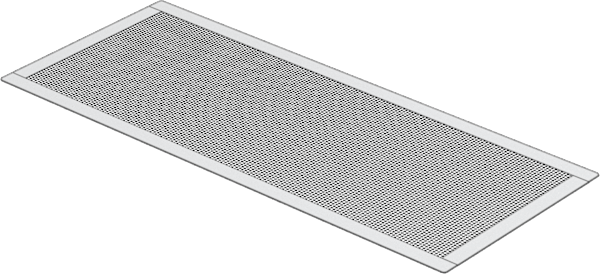 3500X Top Magnetic Filter, White