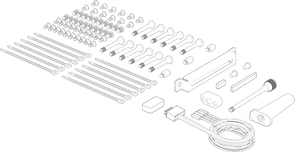 3500X Accessory Kit (w/Anti-Sag), White
