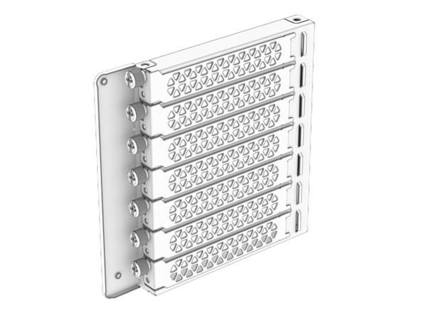 5000T (2025) Replacement Rotatable PCI Bracket, White