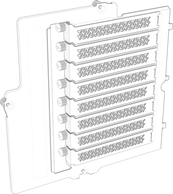 FRAME 5000D Replacement PCI Bracket, Black