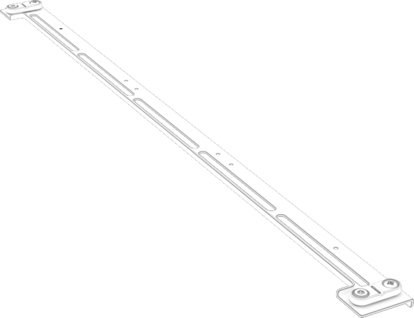 FRAME 5000D Replacement Top InfiniRail, White